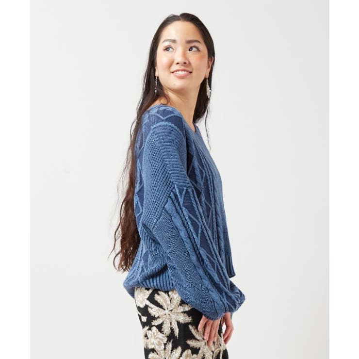 【カヒコ】オプアコットンニットトップス | アミナコレクション  | 詳細画像10 