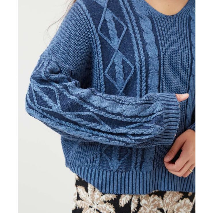 【カヒコ】オプアコットンニットトップス | アミナコレクション  | 詳細画像15 