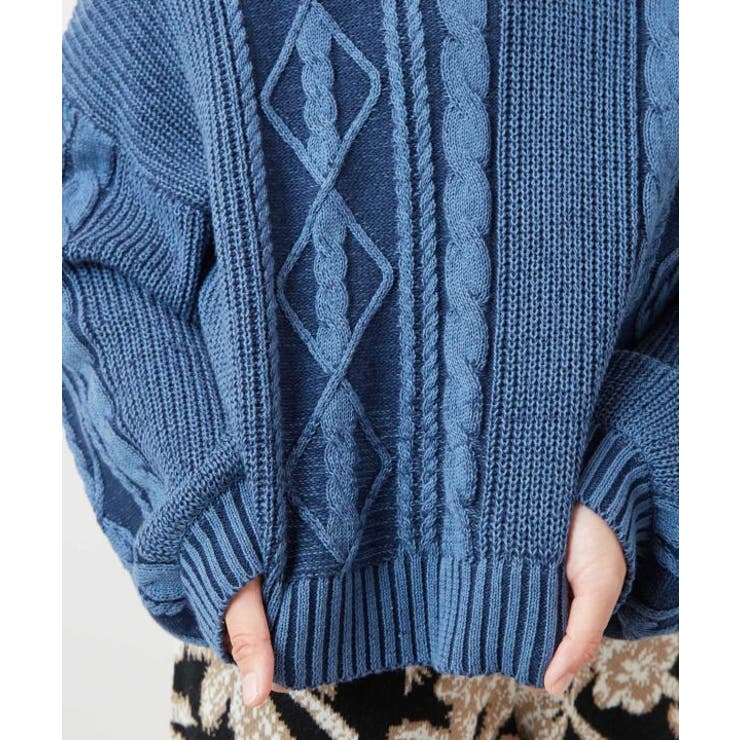 【カヒコ】オプアコットンニットトップス | アミナコレクション  | 詳細画像16 