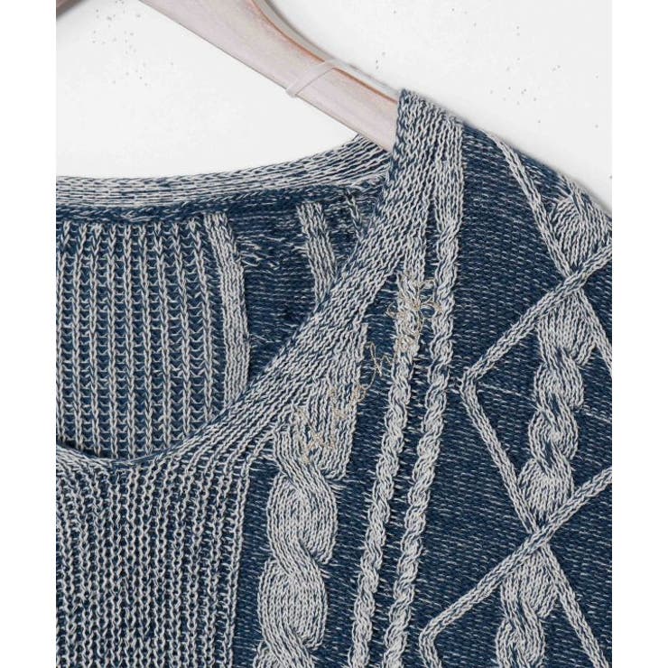 【カヒコ】オプアコットンニットトップス | アミナコレクション  | 詳細画像20 