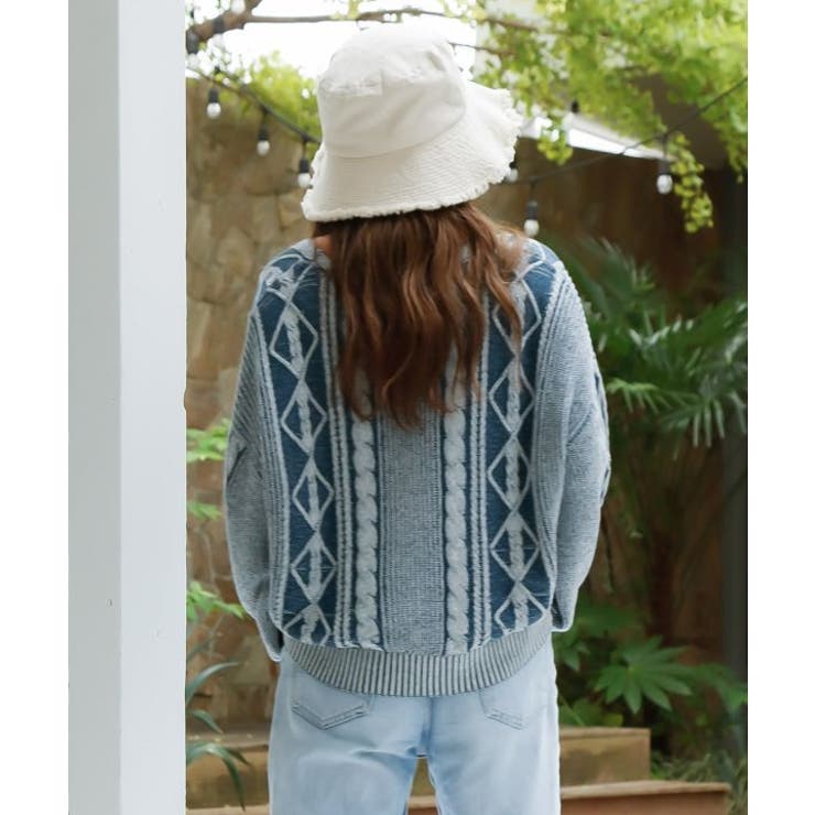 【カヒコ】オプアコットンニットトップス | アミナコレクション  | 詳細画像3 