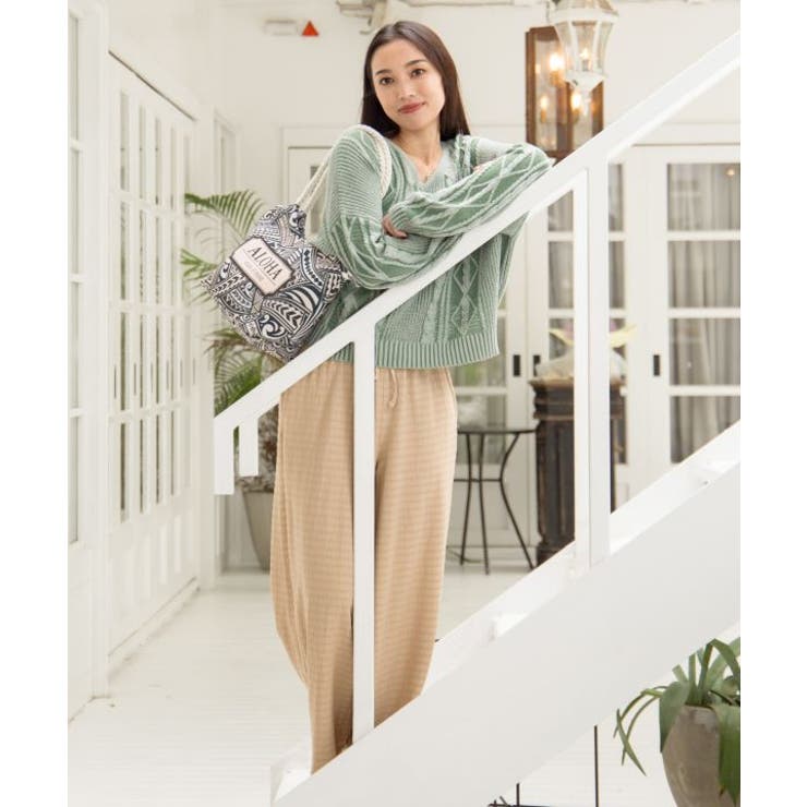 【カヒコ】オプアコットンニットトップス | アミナコレクション  | 詳細画像4 