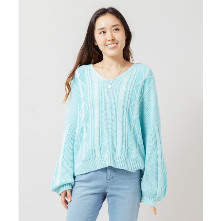 【カヒコ】オプアコットンニットトップス | アミナコレクション  | 詳細画像8 