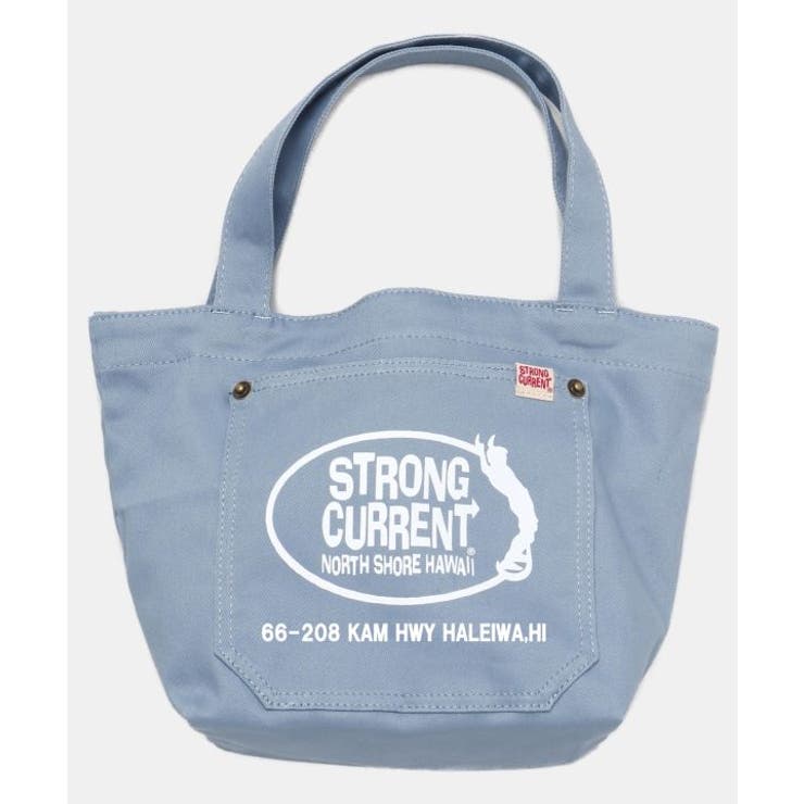 ブルー | 【カヒコ】ツイルミニトート【STRONG CURRENT】 | アミナコレクション 