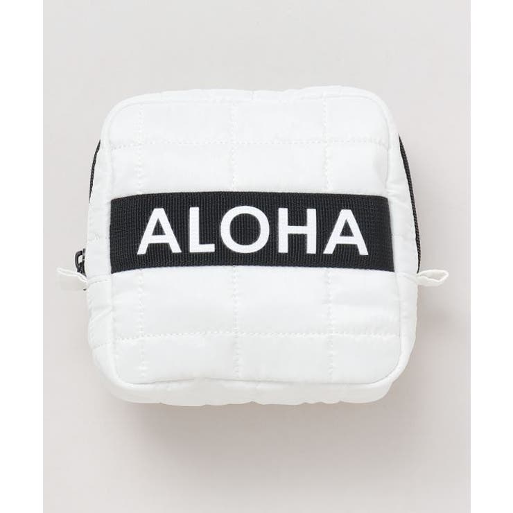 ホワイト | 【カヒコ】カナオアポーチ | アミナコレクション 