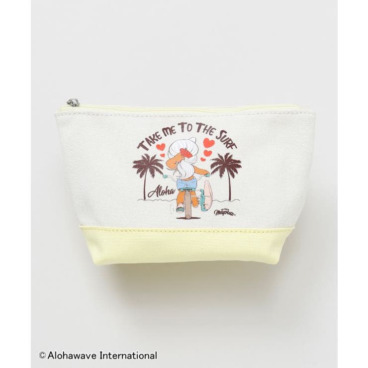 イエロー | 【カヒコ】ミリミリポーチ【ALOHA MAPUA】 | アミナコレクション 