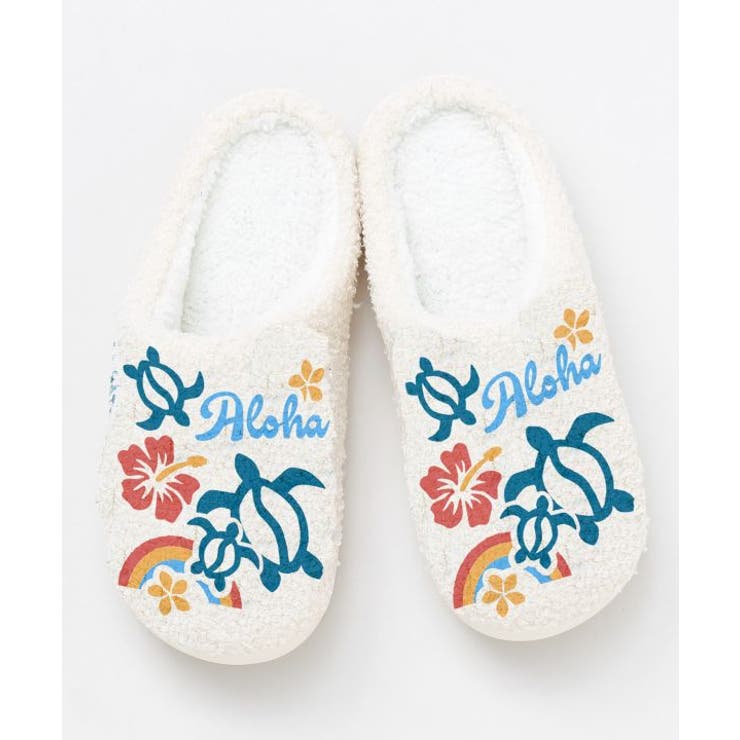 オフホワイト | 【カヒコ】パルホヌスリッパ | アミナコレクション 