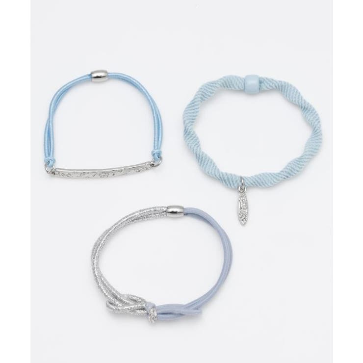 シルバー | 【カヒコ】サーフジュＳＥＴヘアゴム | アミナコレクション 