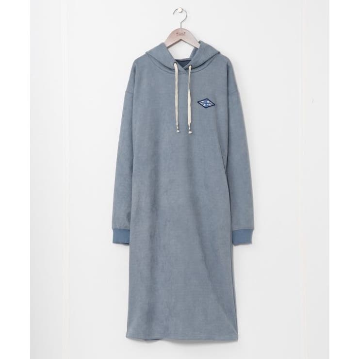 ブルー | 【カヒコ】【SURF&Palms】ソーヤーフードワンピース | アミナコレクション 