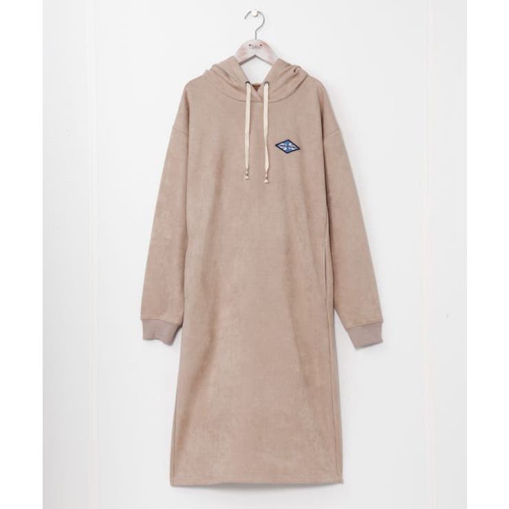 ベージュ | 【カヒコ】【SURF&Palms】ソーヤーフードワンピース | アミナコレクション 