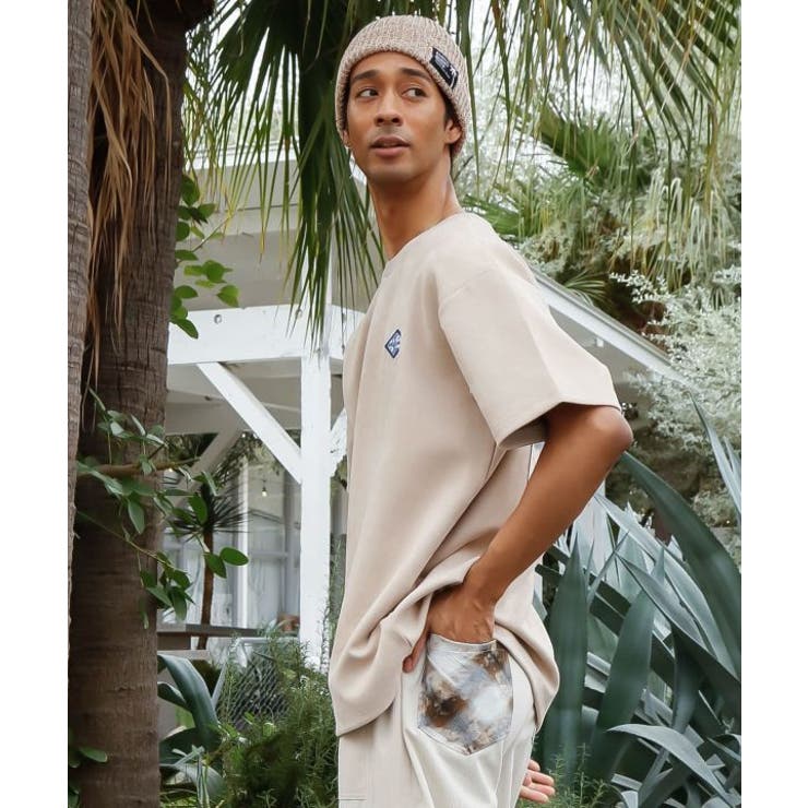 【カヒコ】【SURF&Palms】ソーヤーメンズTシャツ | アミナコレクション  | 詳細画像3 