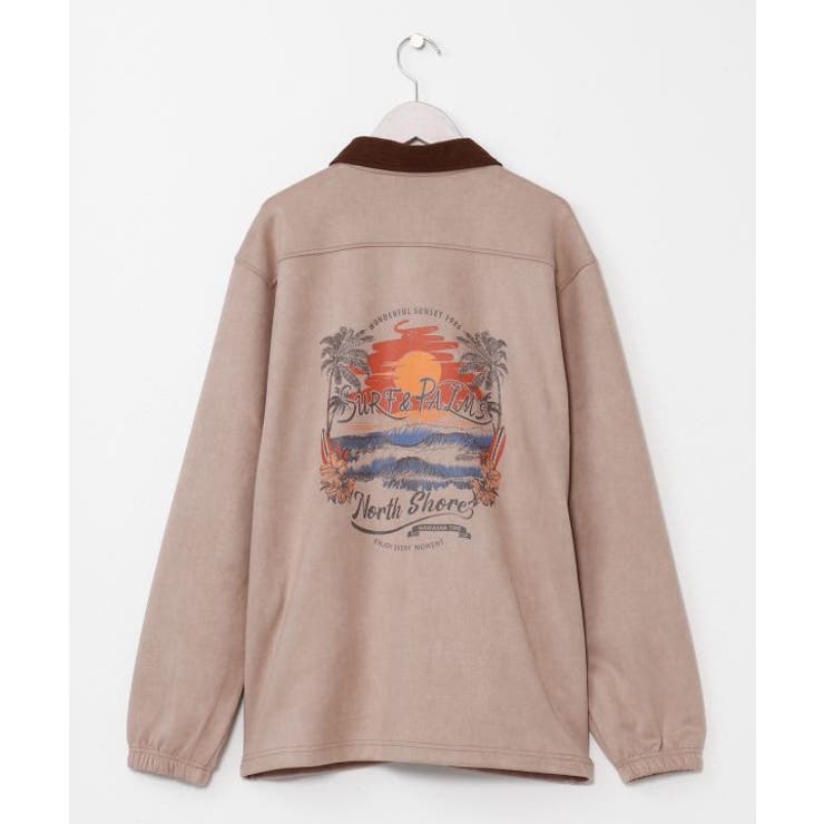 ベージュ | 【カヒコ】【SURF&Palms】ソーヤーメンズジャケット | アミナコレクション 