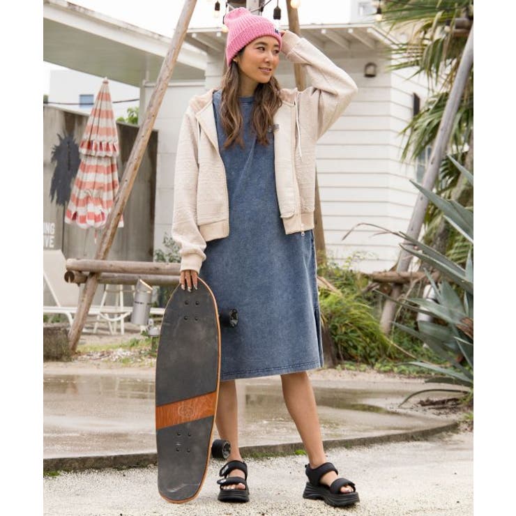 【カヒコ】ケオキTシャツワンピース【SURF&Palms】 | アミナコレクション  | 詳細画像1 