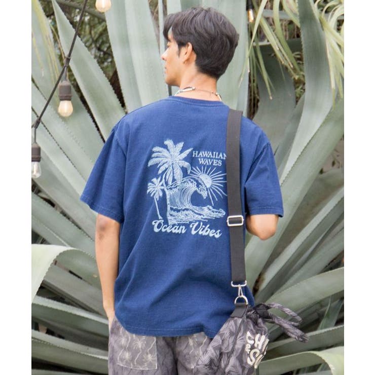 【カヒコ】ケオキメンズTシャツ【SURF&Palms】 | アミナコレクション  | 詳細画像4 