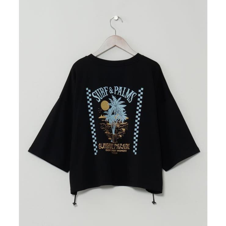 【カヒコ】【UVカット加工】アラホウTシャツ【SURF&Palms】 | アミナコレクション  | 詳細画像1 