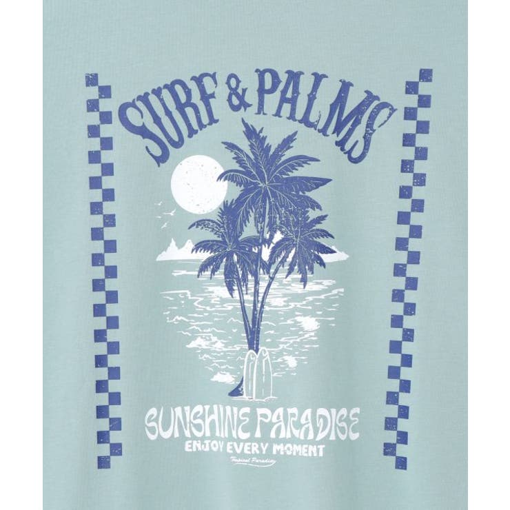【カヒコ】【UVカット加工】アラホウTシャツ【SURF&Palms】 | アミナコレクション  | 詳細画像15 