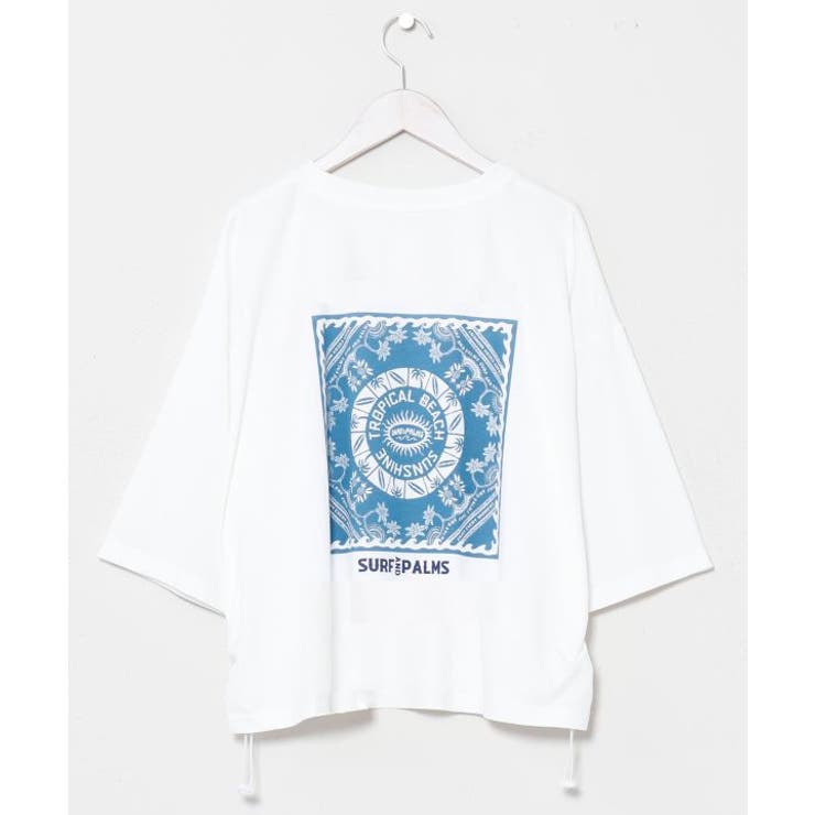 ホワイト | 【カヒコ】【UVカット加工】アラホウTシャツ【SURF&Palms】 | アミナコレクション 