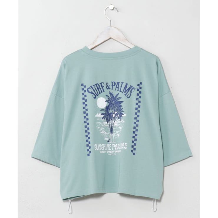 ミント | 【カヒコ】【UVカット加工】アラホウTシャツ【SURF&Palms】 | アミナコレクション 