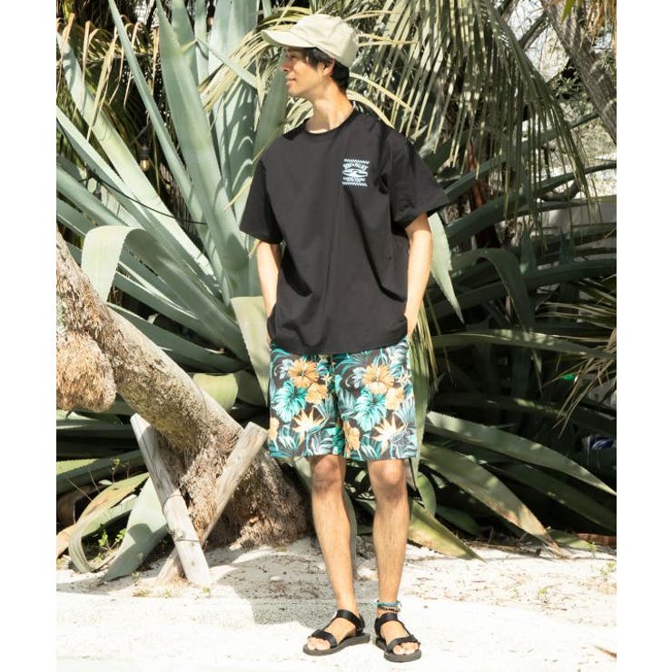 【カヒコ】【UVカット加工】アラホウメンズＴシャツ【SURF&Palms】 | アミナコレクション | 詳細画像1 
