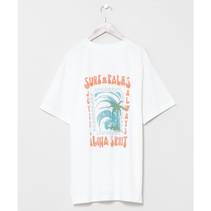 【カヒコ】【UVカット加工】アラホウメンズＴシャツ【SURF&Palms】 | アミナコレクション | 詳細画像21 
