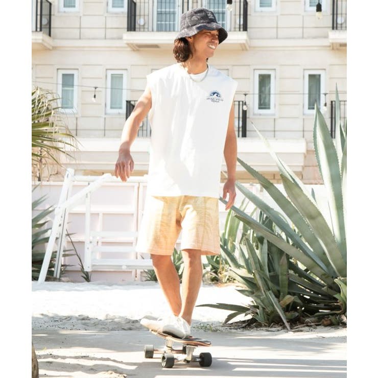 【カヒコ】【UVカット加工】アラホウメンズタンクトップ【SURF&Palms】 | アミナコレクション | 詳細画像2 