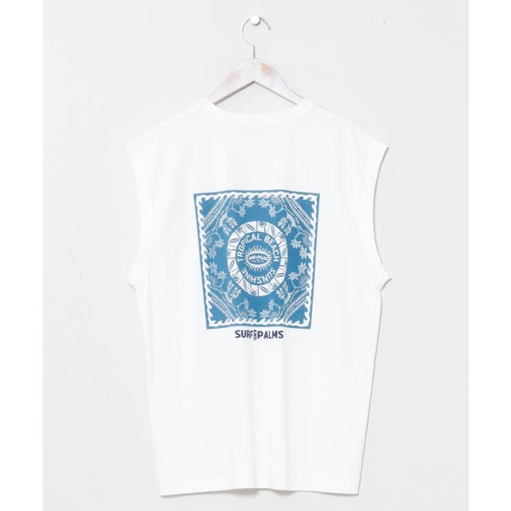 【カヒコ】【UVカット加工】アラホウメンズタンクトップ【SURF&Palms】 | アミナコレクション | 詳細画像4 