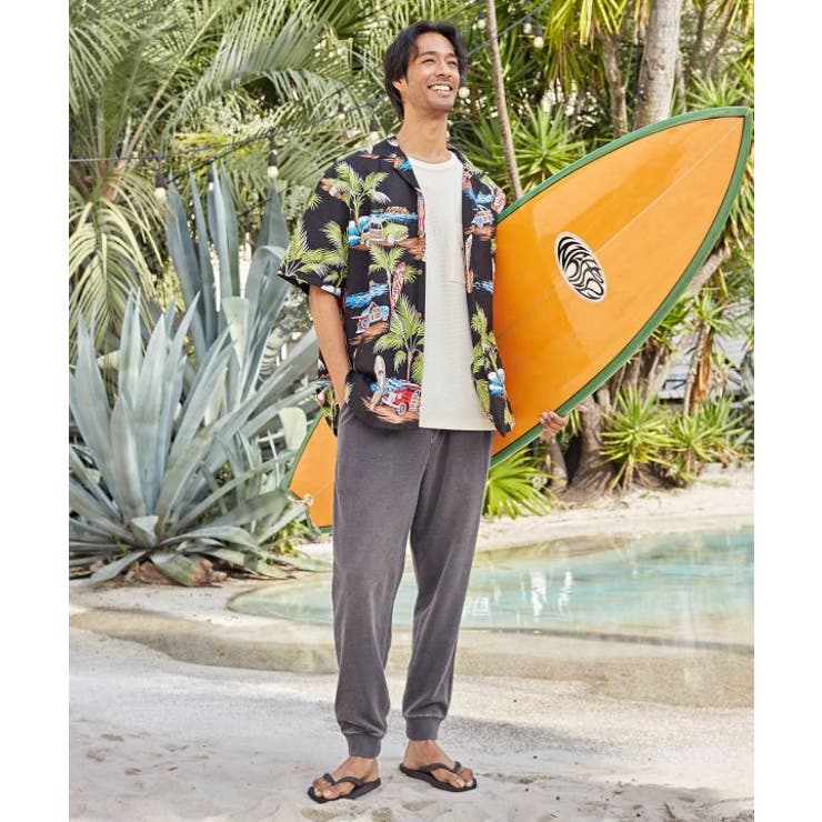 【カヒコ】ベイカーメンズパンツ【SURF&Palms】 | アミナコレクション | 詳細画像1 