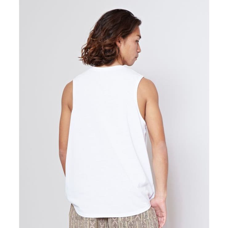 【カヒコ】【UVカット加工】フーラリメンズタンクトップ | アミナコレクション  | 詳細画像6 