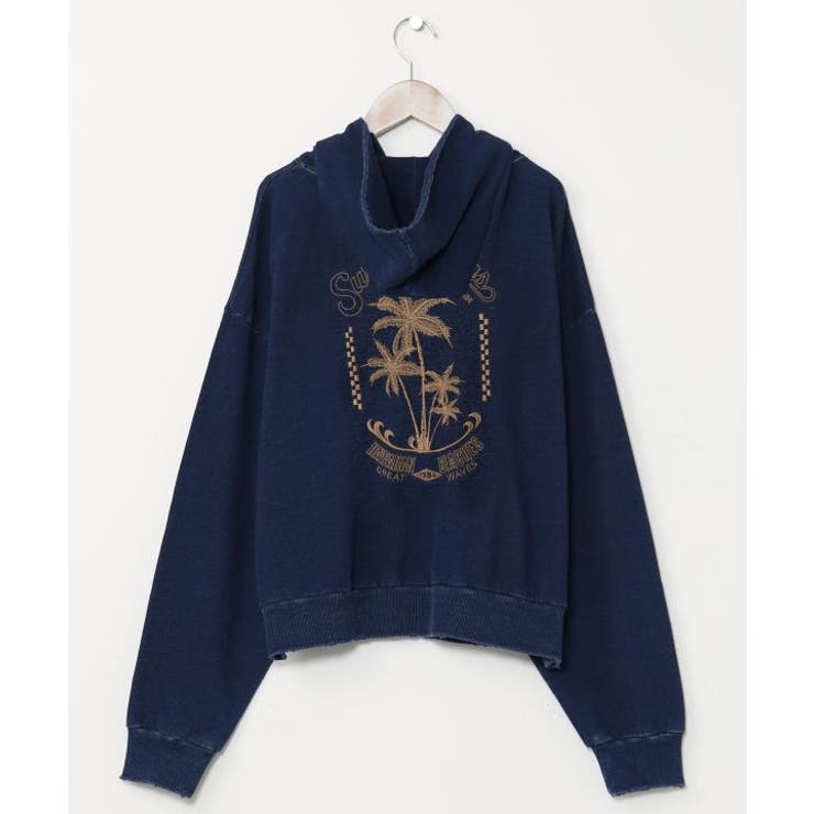 ネイビー系 | 【カヒコ】ホブグッドフーディー【SURF&Palms】 | アミナコレクション 