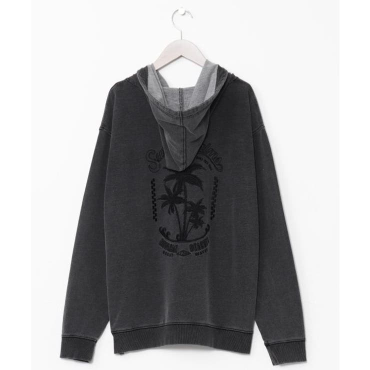 グレー | 【カヒコ】ホブグッドメンズフードトップス【SURF&Palms】 | アミナコレクション