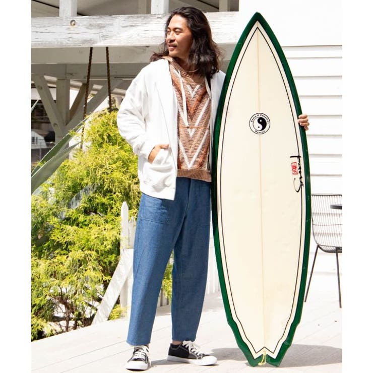 【カヒコ】ホブグッドメンズジップアップパーカー【SURF&Palms】 | アミナコレクション | 詳細画像2 