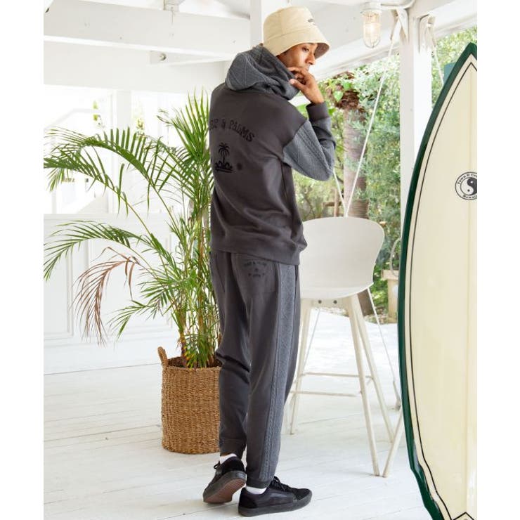 【カヒコ】ダミアンメンズフードトップス【SURF&Palms】 | アミナコレクション | 詳細画像4 