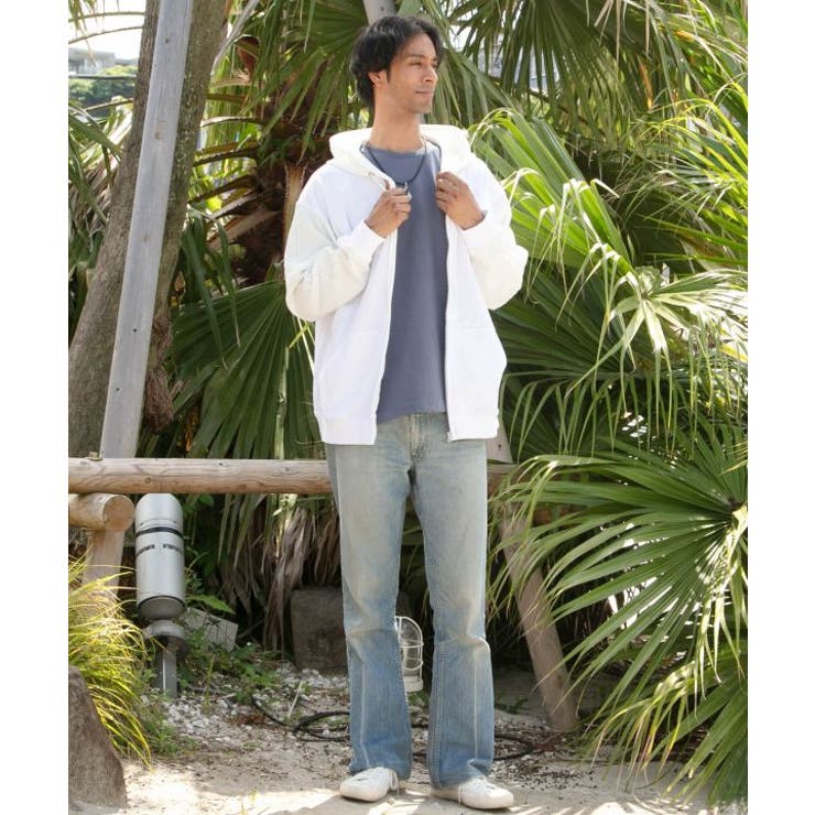 【カヒコ】ダミアンメンズジップアップパーカー【SURF&Palms】 | アミナコレクション | 詳細画像1 