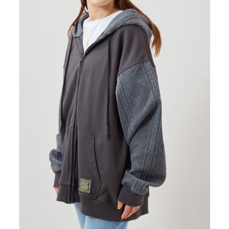 【カヒコ】ダミアンメンズジップアップパーカー【SURF&Palms】 | アミナコレクション | 詳細画像10 