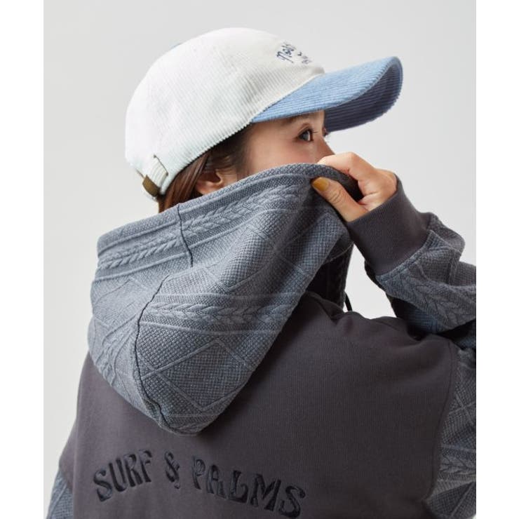 【カヒコ】ダミアンメンズジップアップパーカー【SURF&Palms】 | アミナコレクション | 詳細画像15 