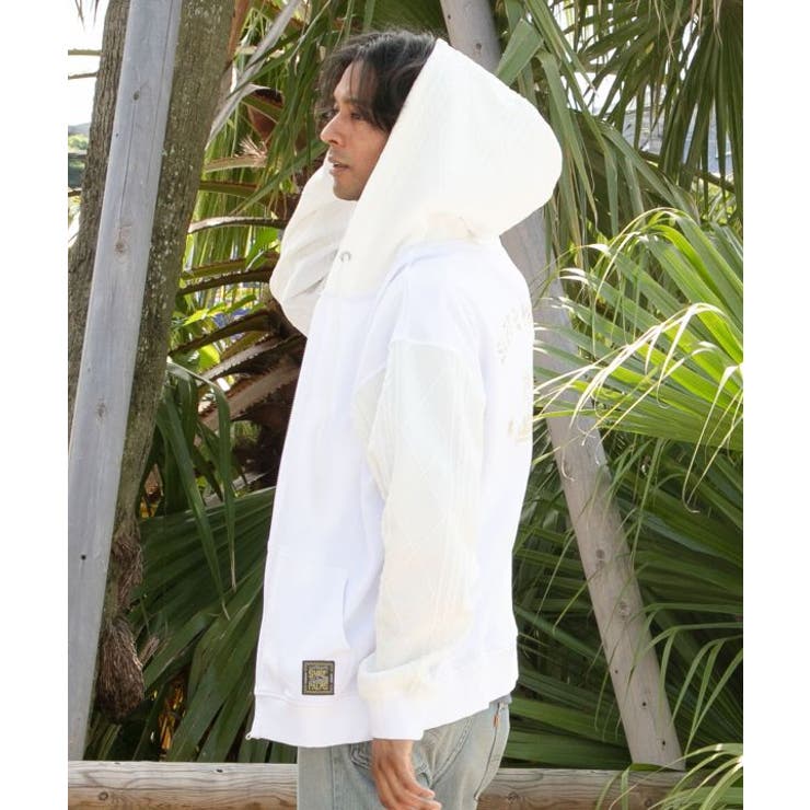 【カヒコ】ダミアンメンズジップアップパーカー【SURF&Palms】 | アミナコレクション | 詳細画像3 