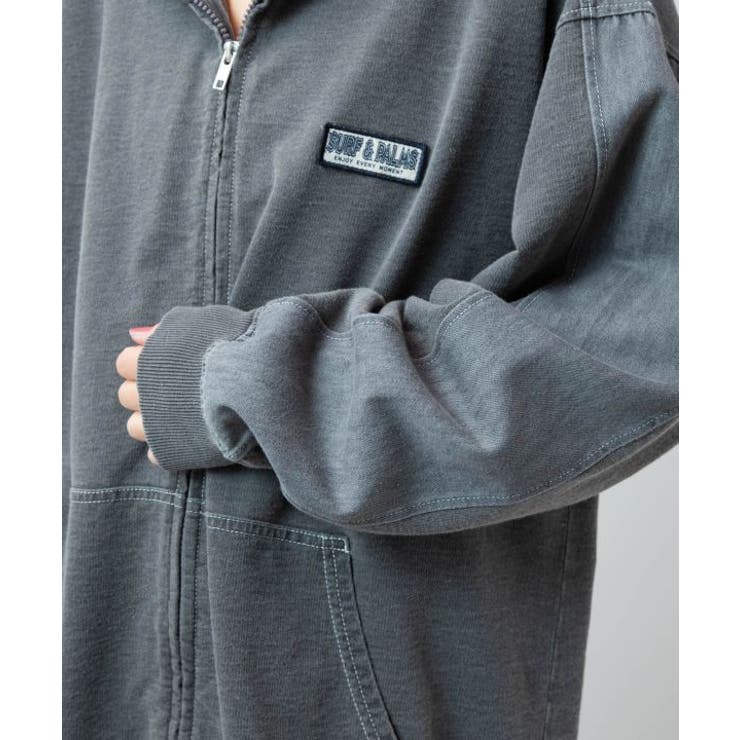 【カヒコ】ショアメンズジップアップパーカー【SURF&Palms】 | アミナコレクション  | 詳細画像13 