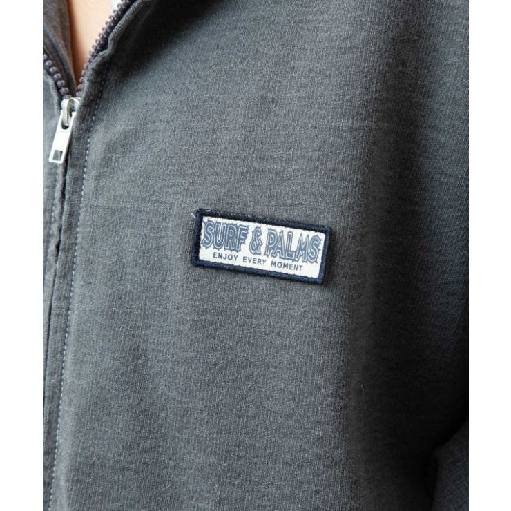 【カヒコ】ショアメンズジップアップパーカー【SURF&Palms】 | アミナコレクション  | 詳細画像15 