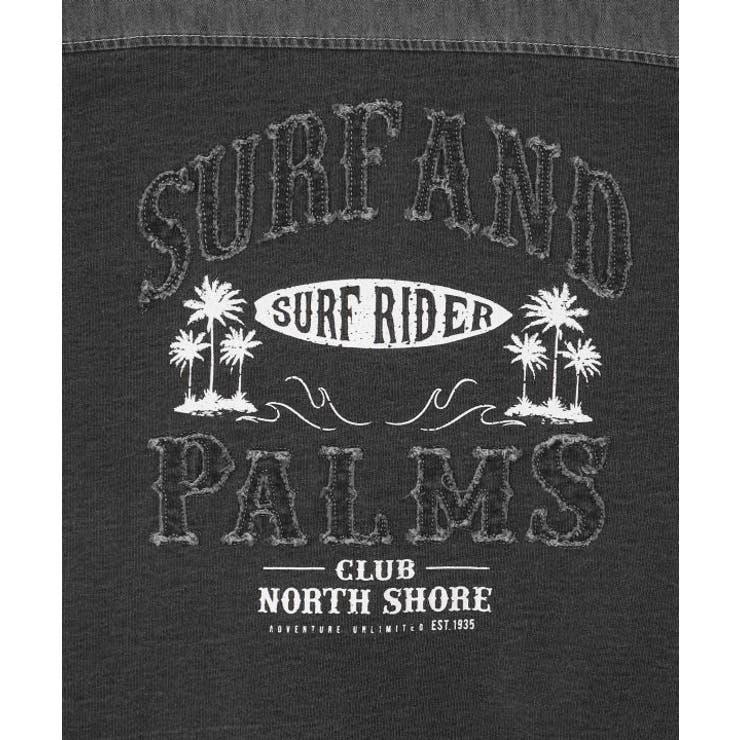 【カヒコ】ショアメンズジップアップパーカー【SURF&Palms】 | アミナコレクション  | 詳細画像17 