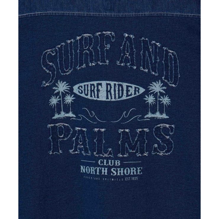 【カヒコ】ショアメンズジップアップパーカー【SURF&Palms】 | アミナコレクション  | 詳細画像33 