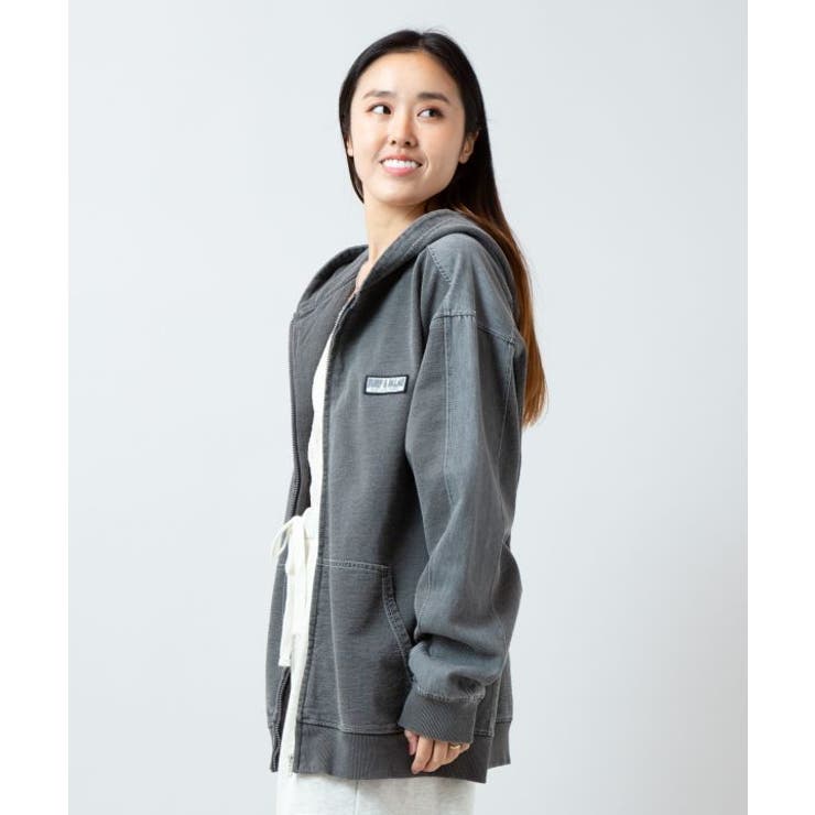 【カヒコ】ショアメンズジップアップパーカー【SURF&Palms】 | アミナコレクション  | 詳細画像7 