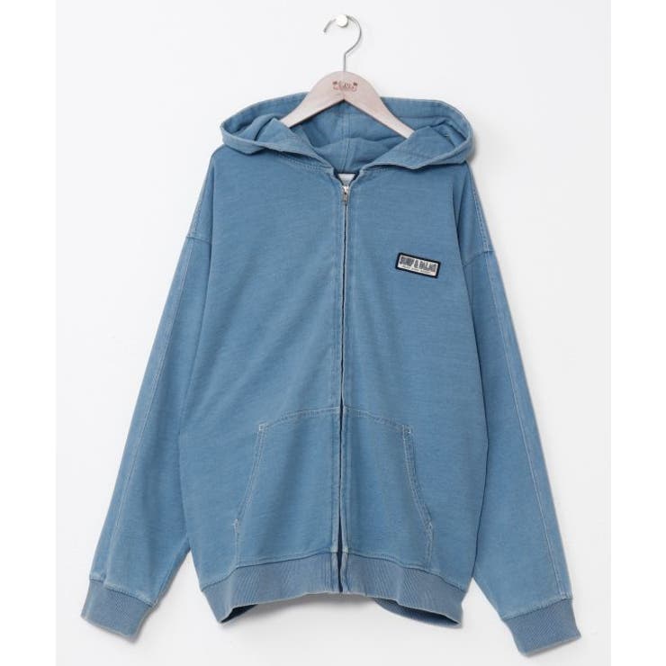 ライトブルー | 【カヒコ】ショアメンズジップアップパーカー【SURF&Palms】 | アミナコレクション 