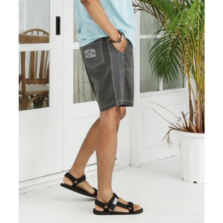 【カヒコ】ショアメンズハーフパンツ【SURF&Palms】 | アミナコレクション  | 詳細画像19 