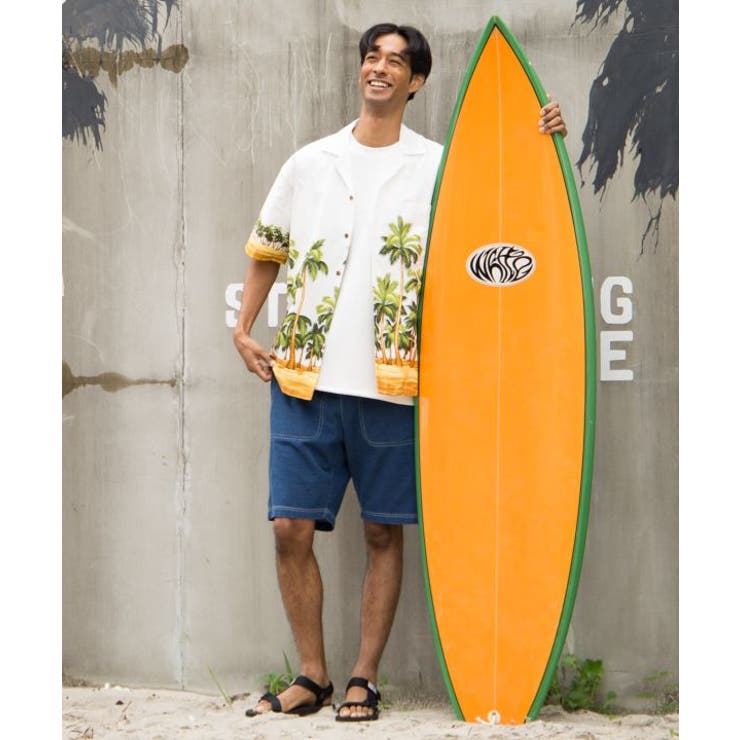 【カヒコ】ショアメンズハーフパンツ【SURF&Palms】 | アミナコレクション  | 詳細画像24 