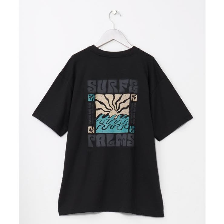 チャコール | 【カヒコ】デインメンズＴシャツ【SURF&Palms】 | アミナコレクション 