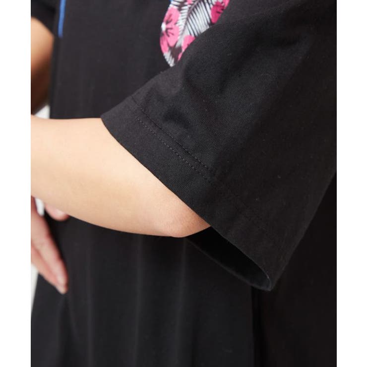 【カヒコ】エケアホUVカットTシャツワンピース | アミナコレクション  | 詳細画像9 