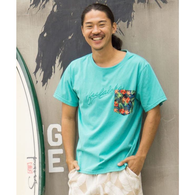 【カヒコ】エケアホUVカットメンズTシャツ | アミナコレクション  | 詳細画像2 