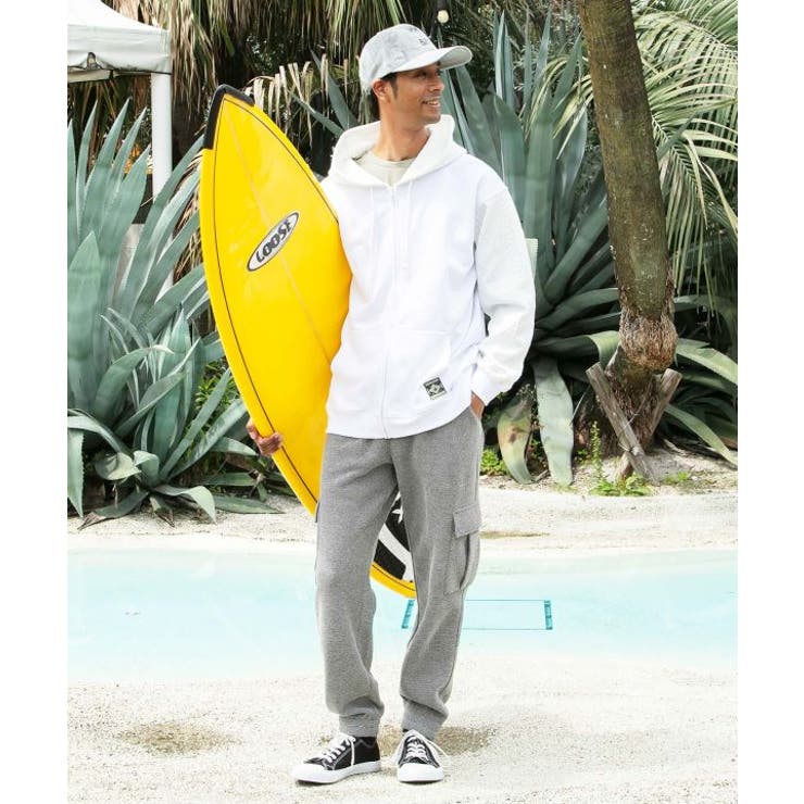 【カヒコ】ニックメンズジップパーカー【SURF&Palms】 | アミナコレクション  | 詳細画像1 