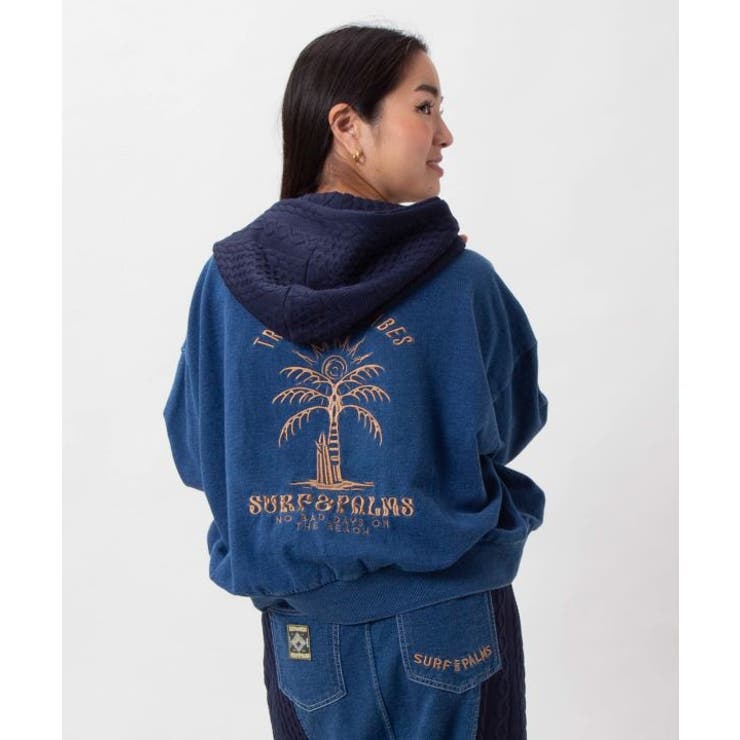 ネイビー | 【カヒコ】カホアトップス【SURF&Palms】 | アミナコレクション 