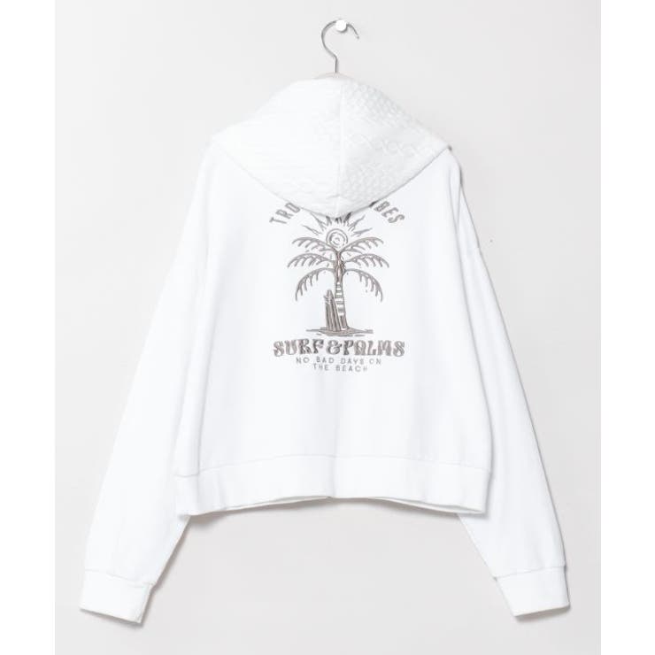 ホワイト | 【カヒコ】カホアトップス【SURF&Palms】 | アミナコレクション 